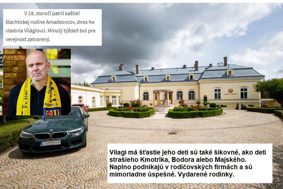 Jeden z kaštielikov Világiovcov