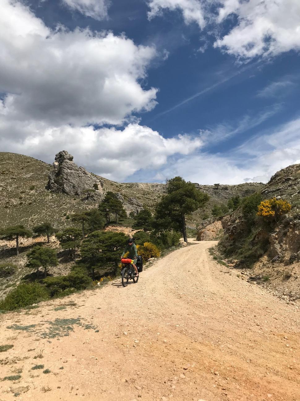 Na hrebeni v Sierra de Segura.