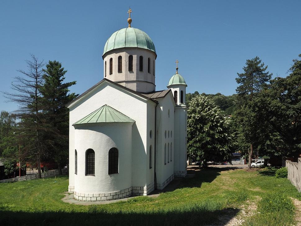 Pravoslávny chrám v Gračanici