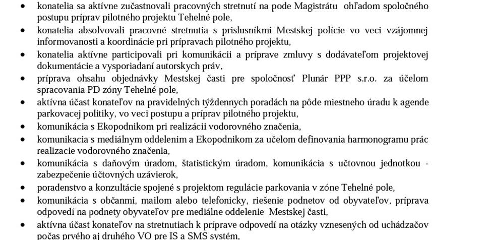 Správa o činnosti Novomestskej parkovacej spoločnosti, predložená v roku 2020.