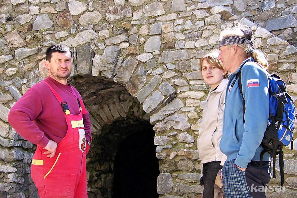 Jozef Blaha s Rudom Bošiakom a Dominikou