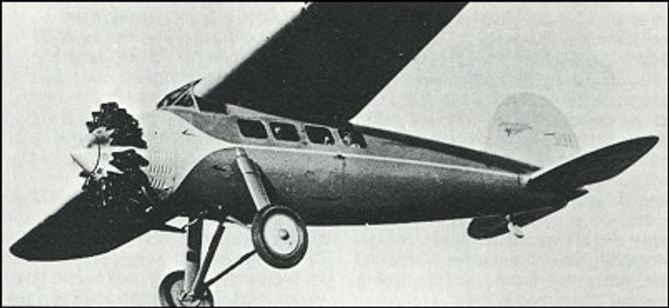Liedfalo Lockheed Vega z roku 1927, ktoré očarilo Wilkinsa