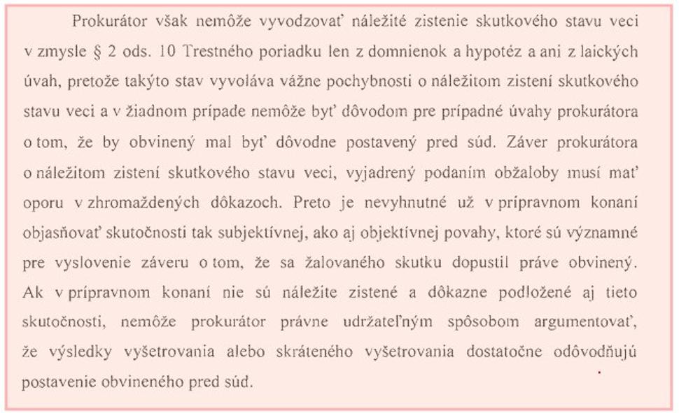 Úryvok z rozsudku NS SR z o 4.7.2022