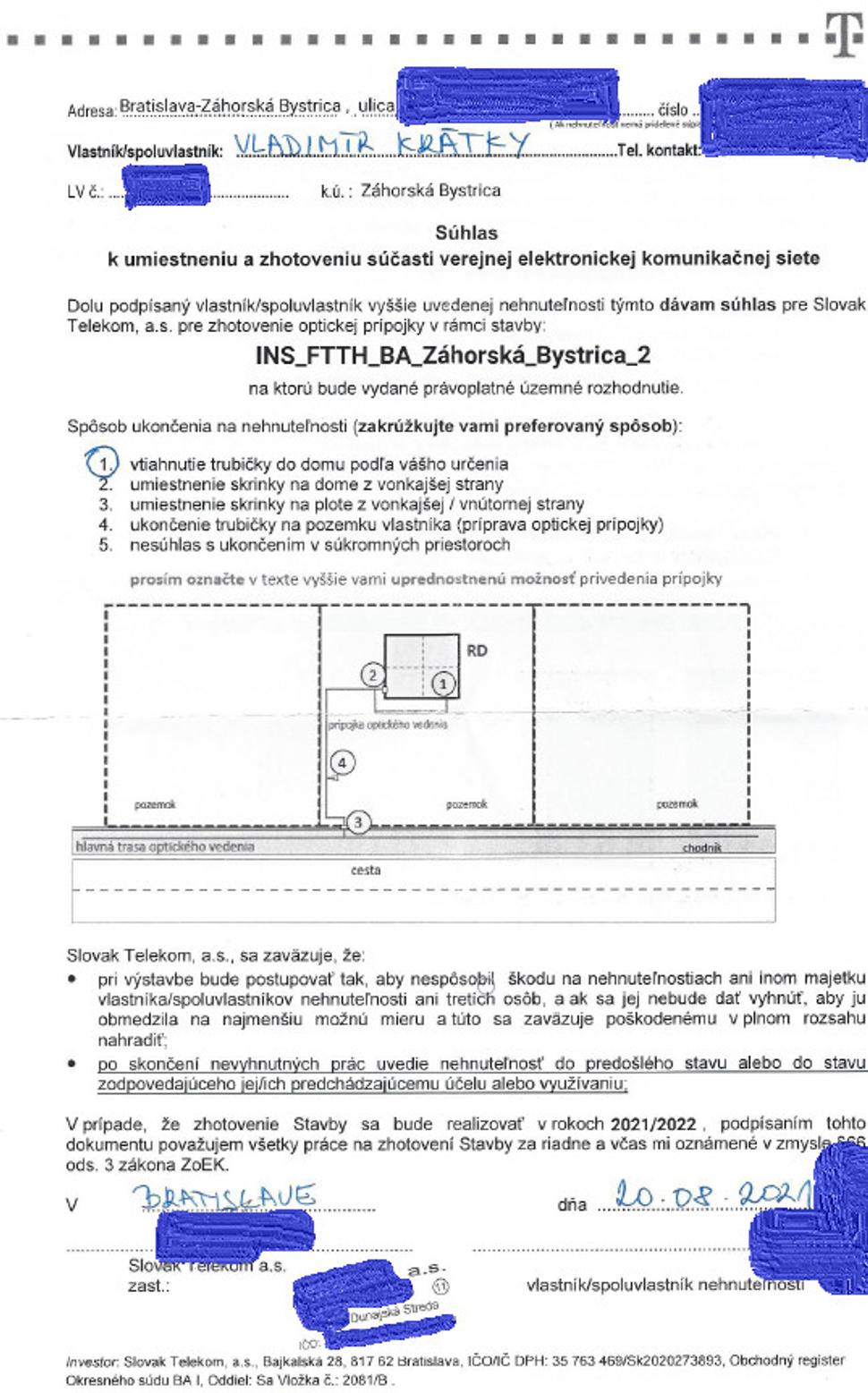 Formulár