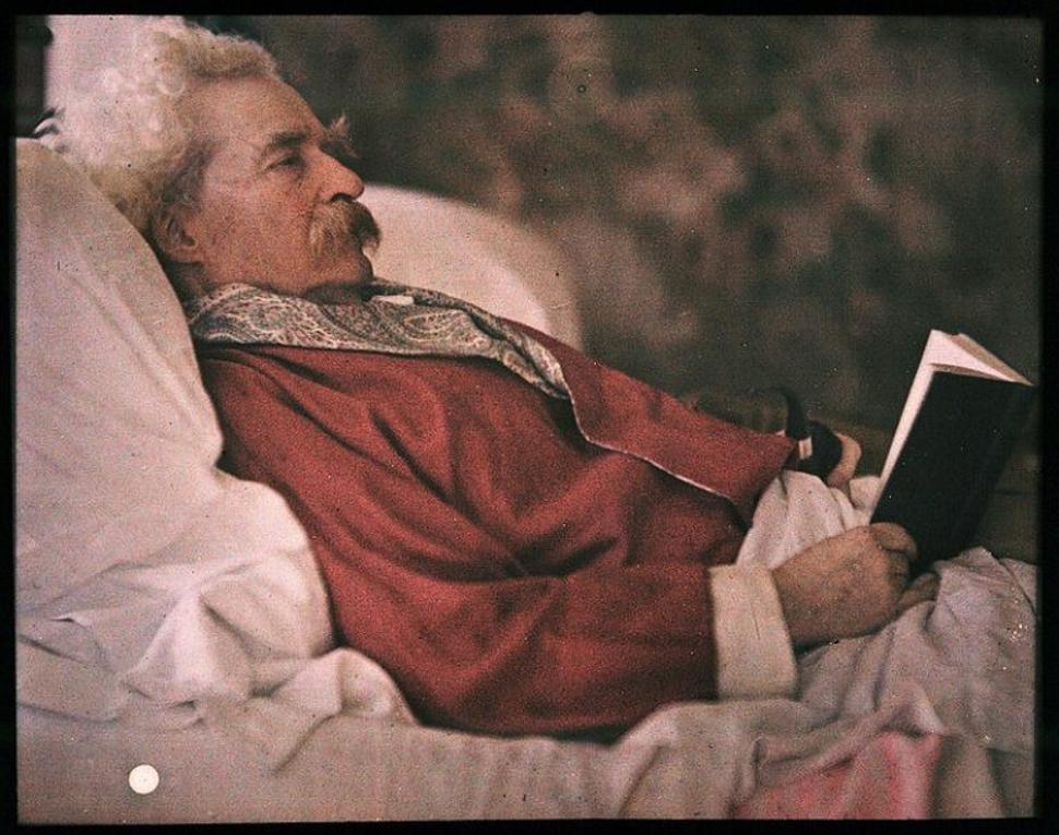 Mark Twain, spisovateľ, učiteľ, milovník žiab