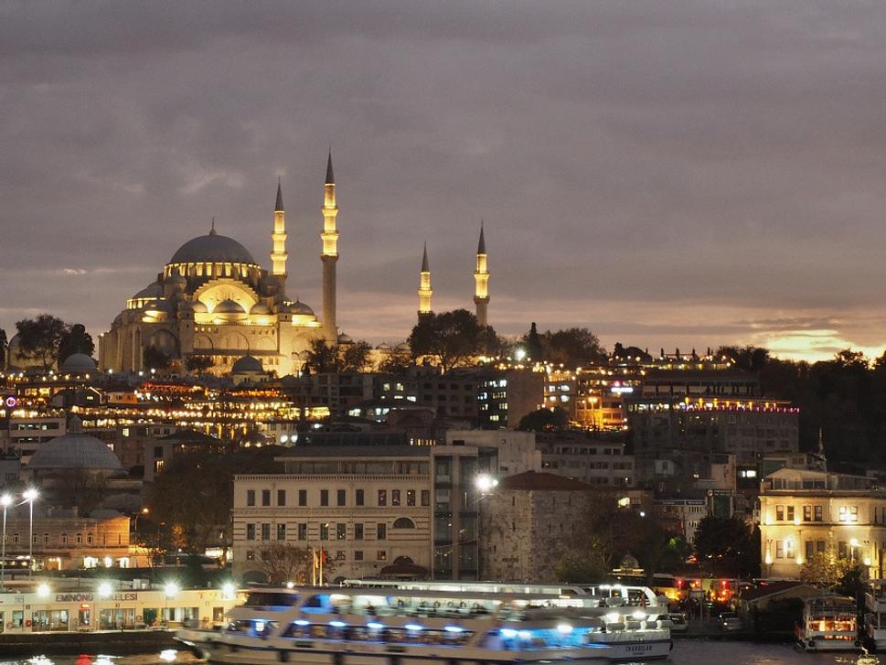 Večerný Istanbul