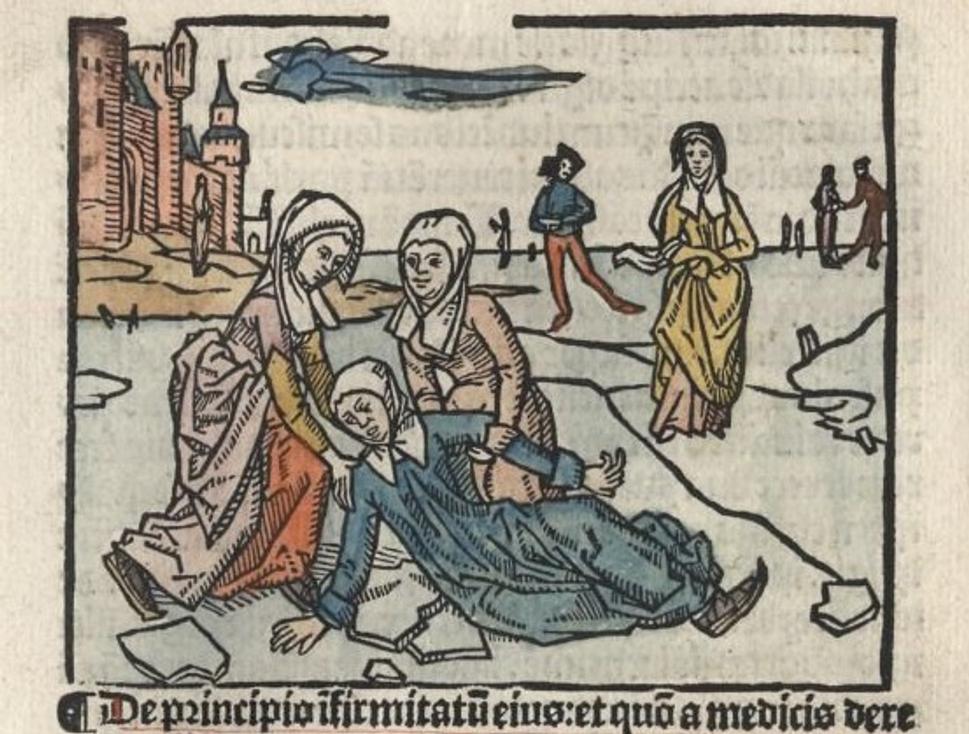 Pád sv. Lidwiny