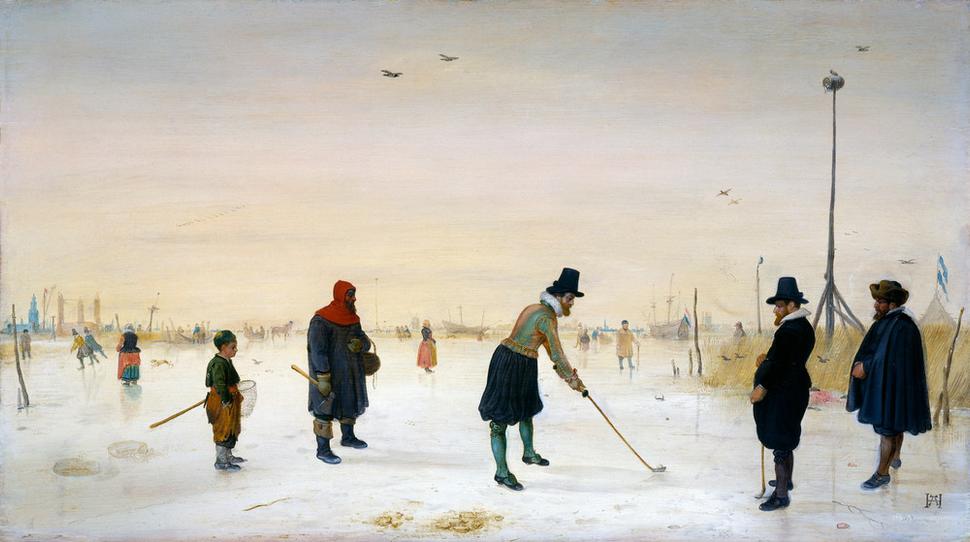 Hráči kolfu na ľade (1625)