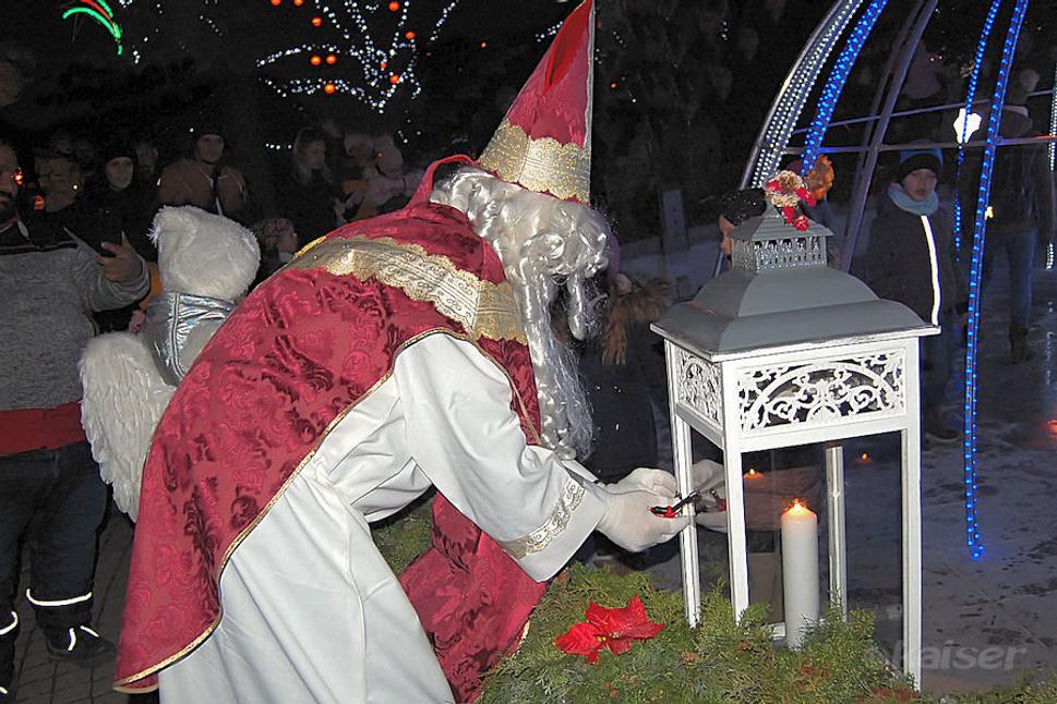Zapálenie druhej adventnej sviečky
