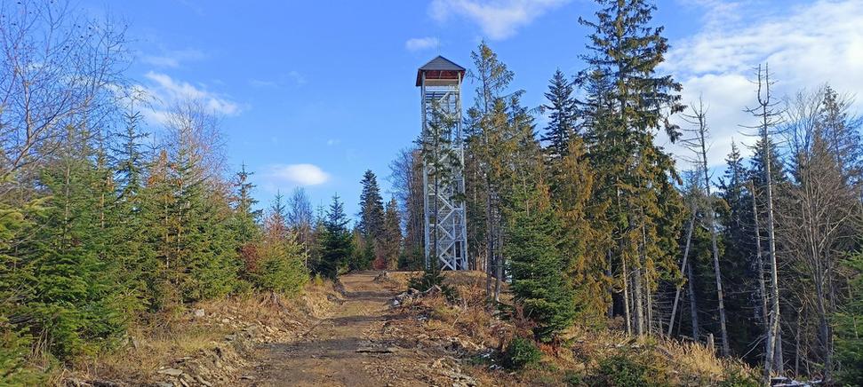 Rozhľadňa na vrchu Smrekovka, Nová Bystrica - Vychylovka