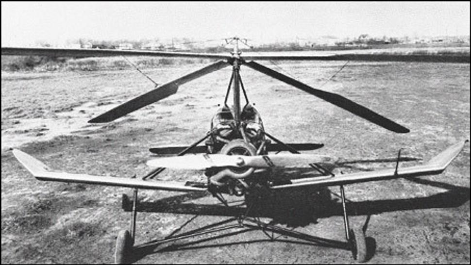 Modifikovaný vrtuľník Autogiro Kellett K3, ktorý bol upravenou verziou K2.