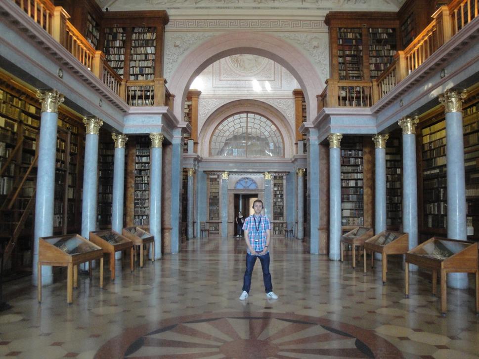 Unikátna knižnica v Pannonhalme