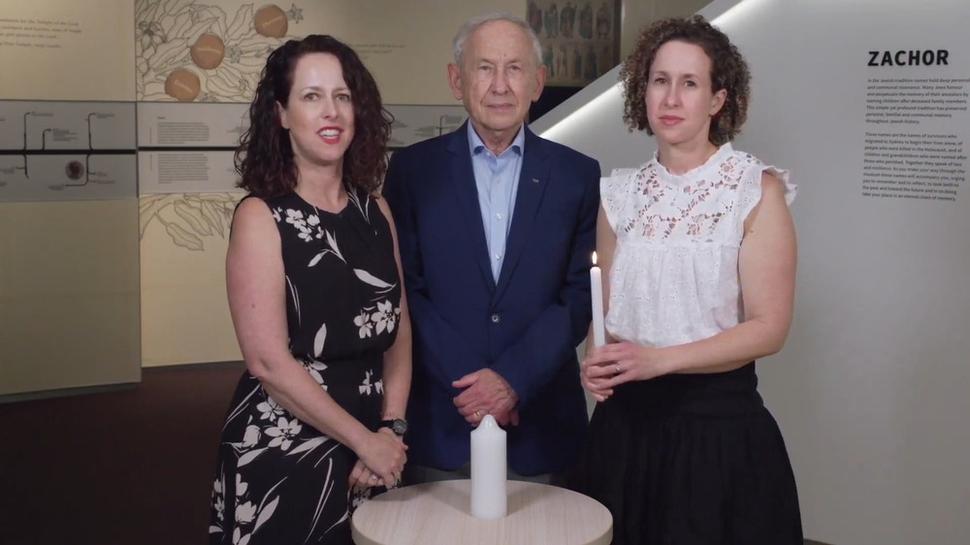 Paul Drexler a jeho dcéry Julie a Michelle