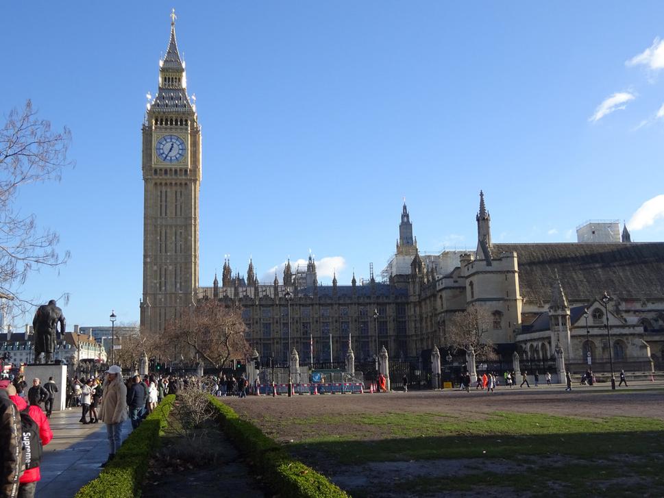 Big Ben a Westminsterský palác