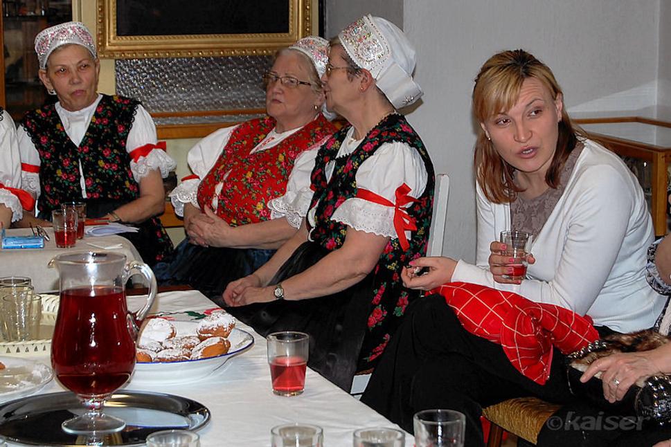 Pohostenie návštevníkov