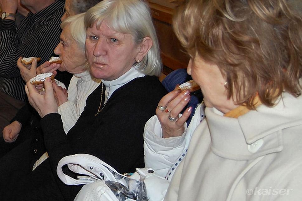 Pohostenie návštevníkov