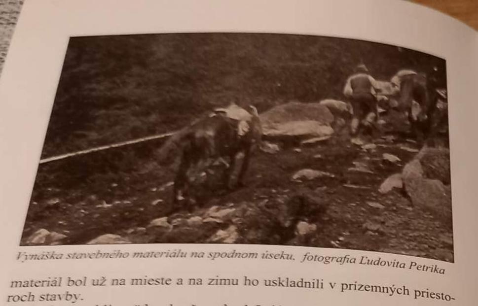 Vynáška na stavbu Téryho chatu