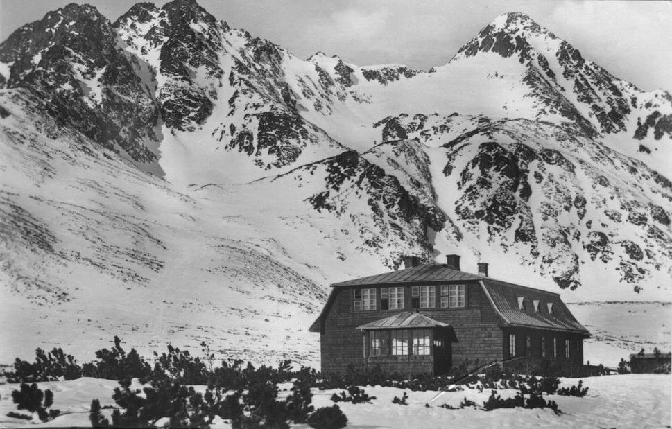 Historická fotografia Kežmarskej chaty