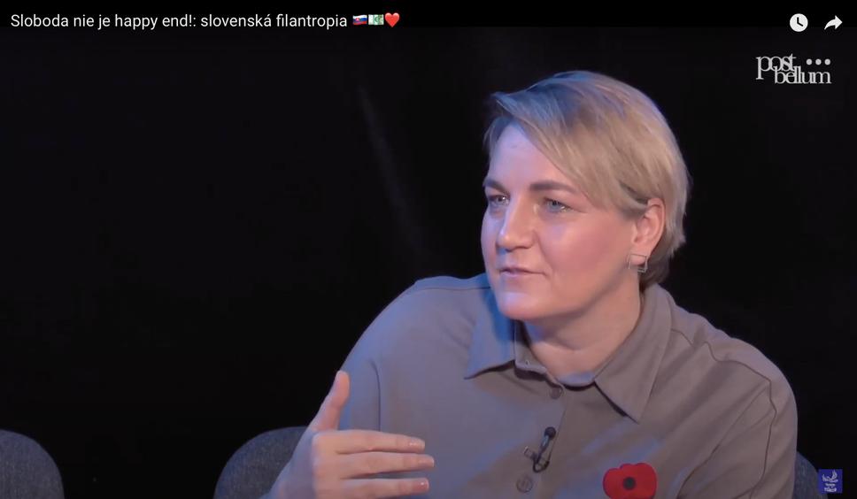 Sloboda nie je happy end!: Slovenská filantropia, Zdroj: Post Bellum Slovakia