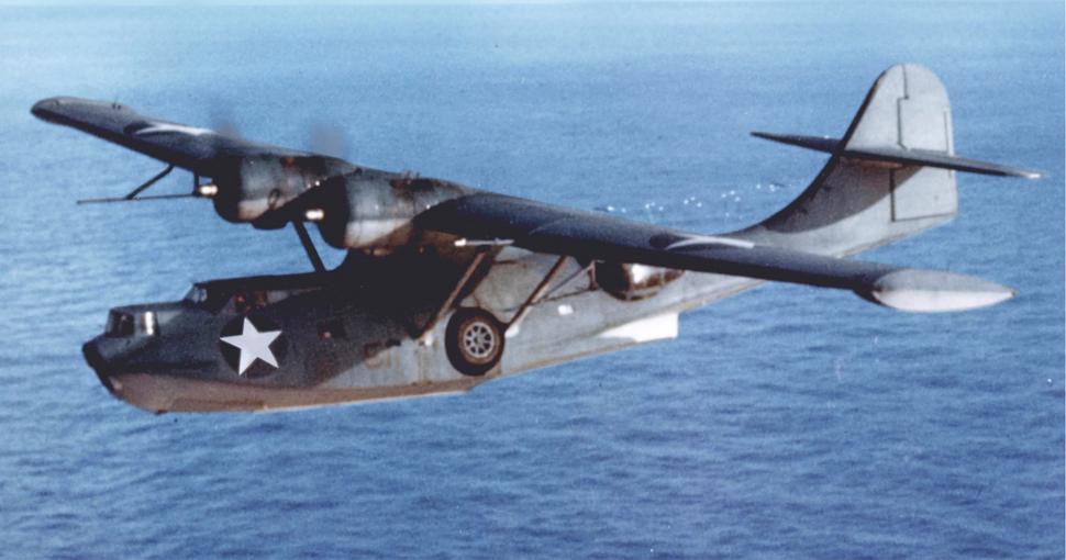 Consolidated PBY Catalina bol viacúčelový hydroplán americkej konštrukcie, vyrábaný v 30. a 40. rokoch 20. storočia. Bol používaný viacerými spojeneckými krajinami počas druhej svetovej vojny. Hillary bol navigátorom týchto lietidiel.