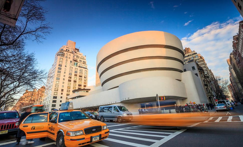 Guggenheim museum moderného umenia v NY