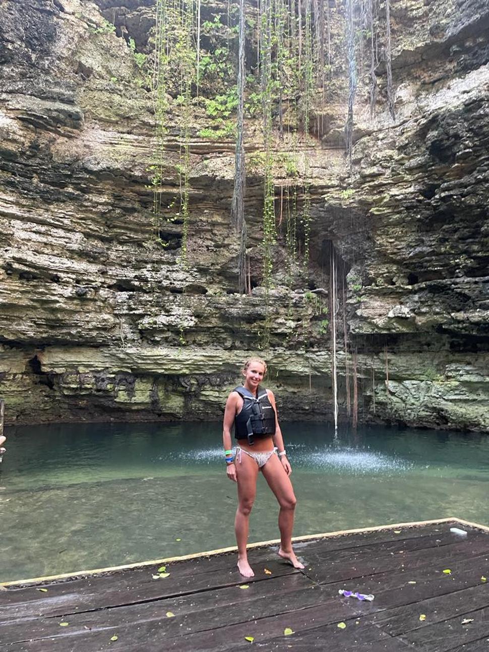 Kúpanie v čarovnom cenote