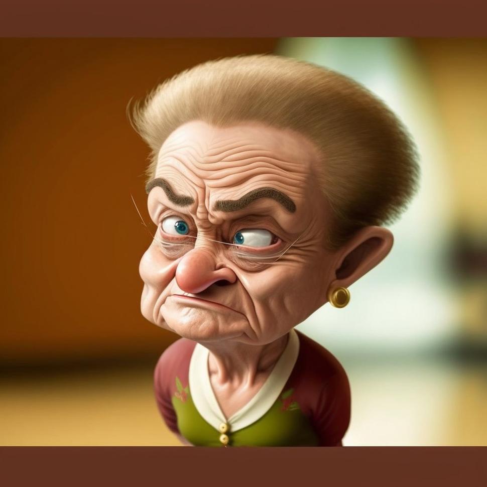 Animovaná verzia politika: Anna Záborská