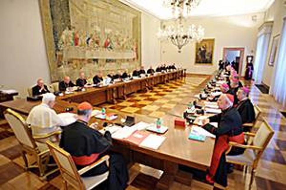 Írski biskupi vo Vatikáne s Benediktom XVI.