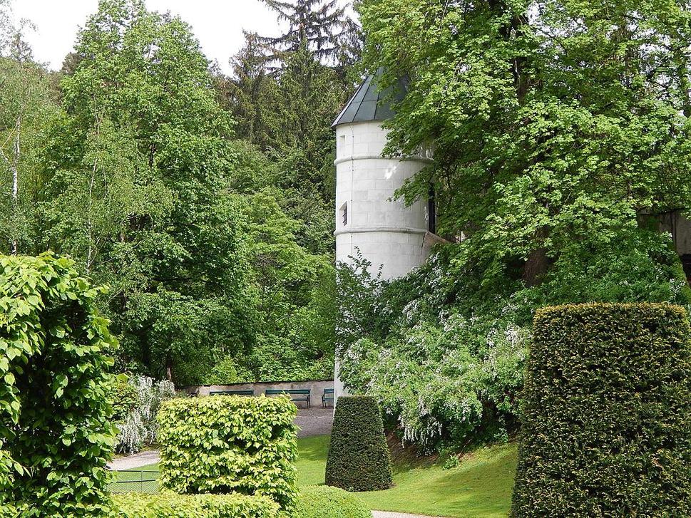 Park v okolí zámku Ambras