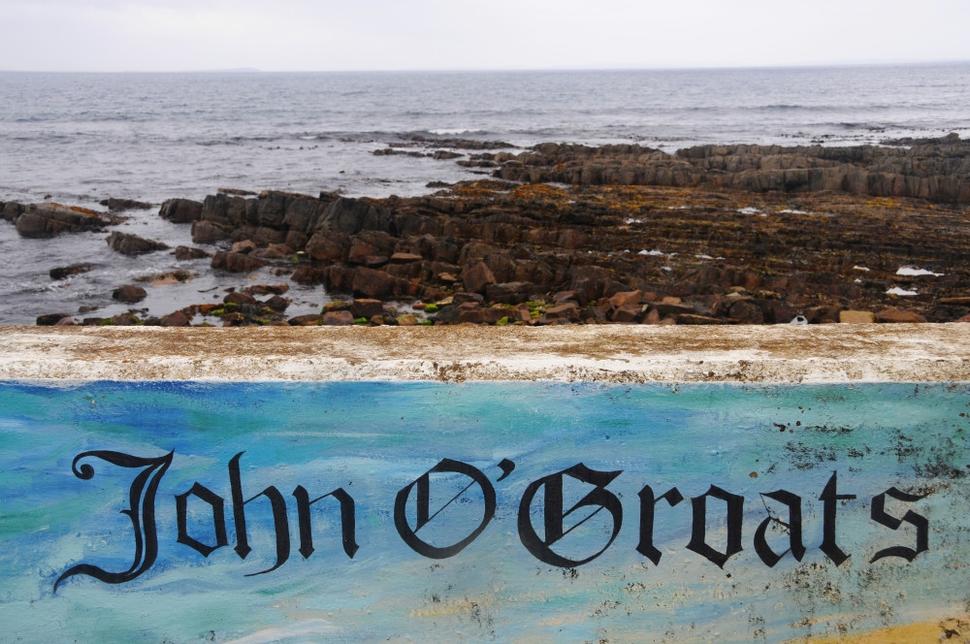 Na konci Škótska v John o´Groats