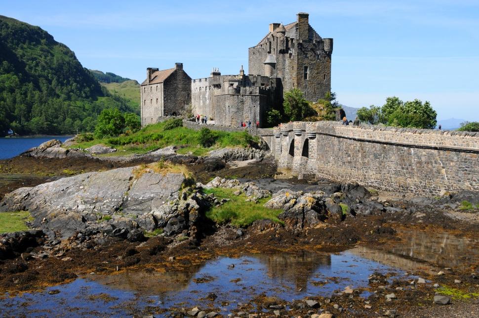 Eilean Donan Castle na druhý deň v plnej kráse