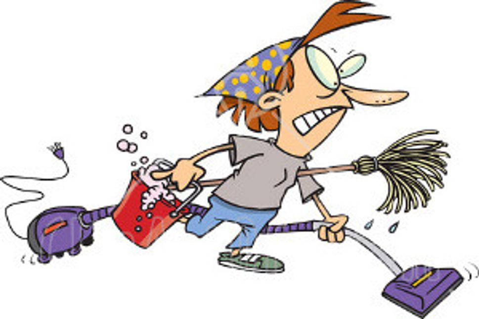 cleaning lady