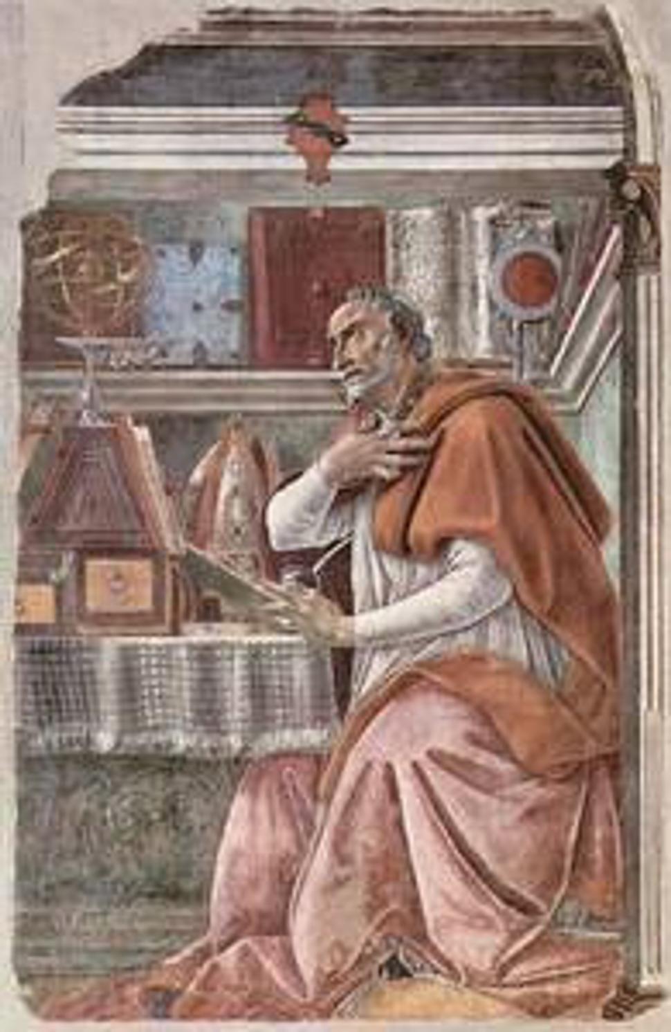 Sandro Botticelli, Saint Augustine in His Study