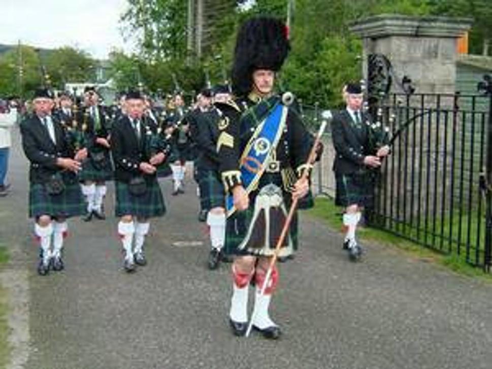 Z festivalu na Edinburgskom hrade - Military Tatoo