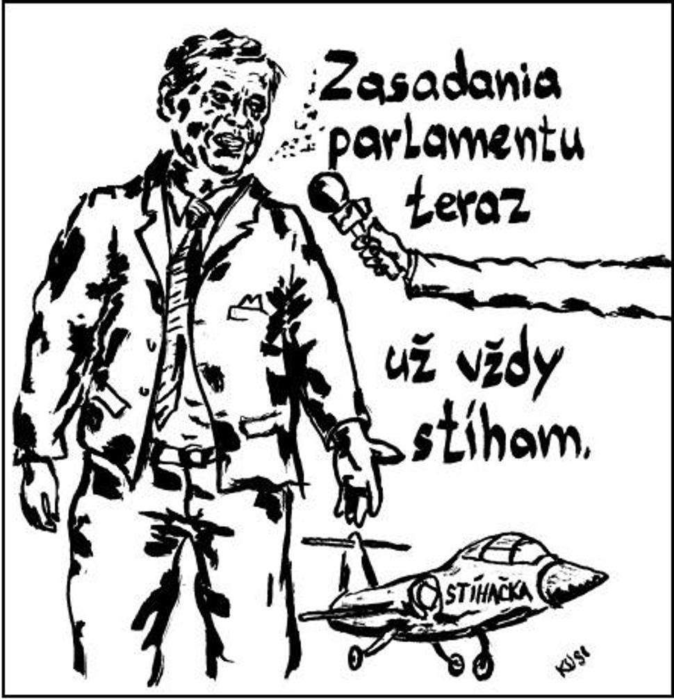 Ten istý vtip len tá karikatúra má novú hlavu.