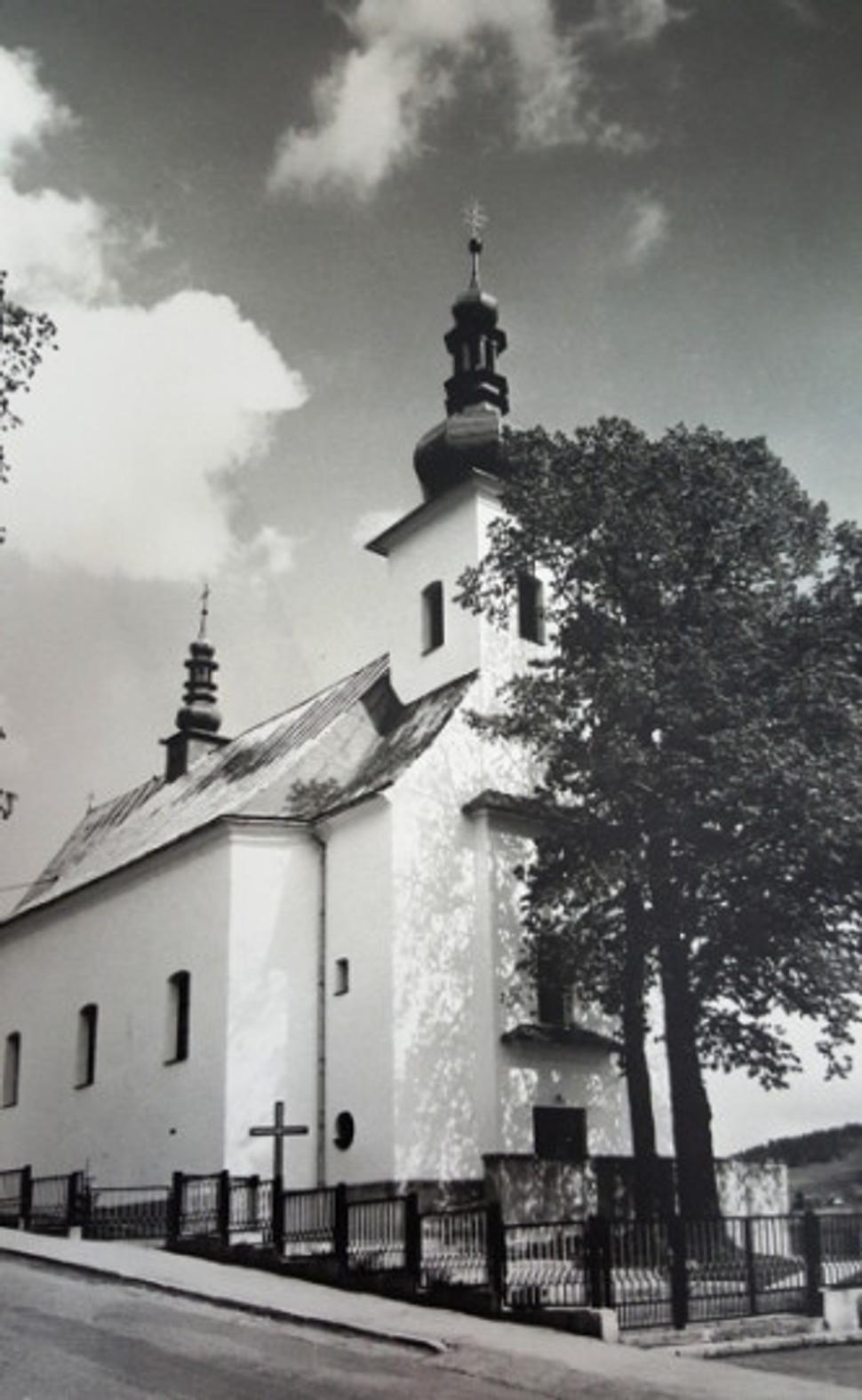 Terajší kostol v Rabčiciach