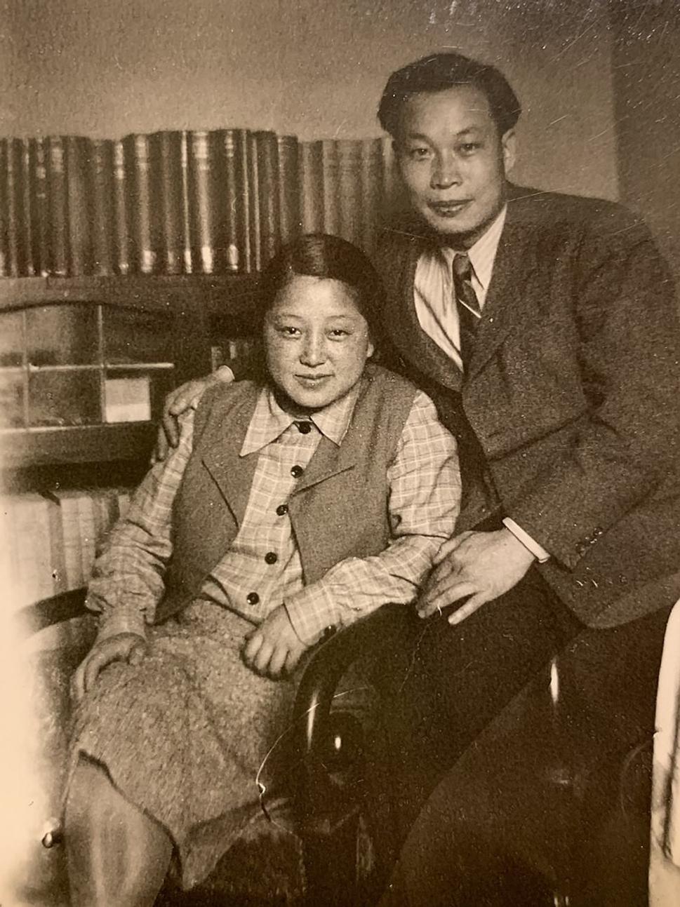 Qian Sanqiang a jeho manželka He Zehui