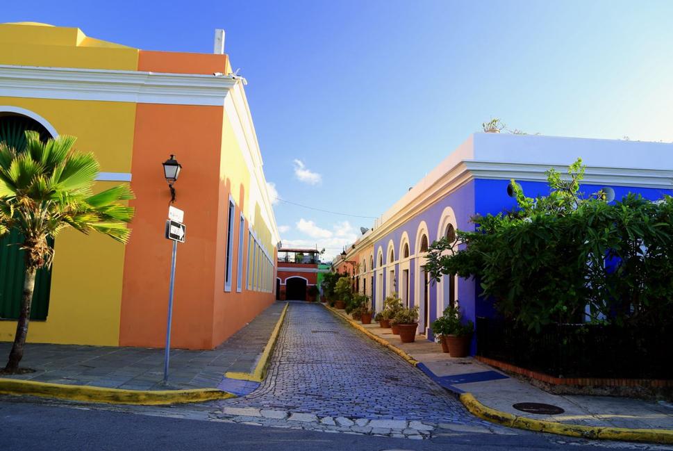Ulička v Old San Juan