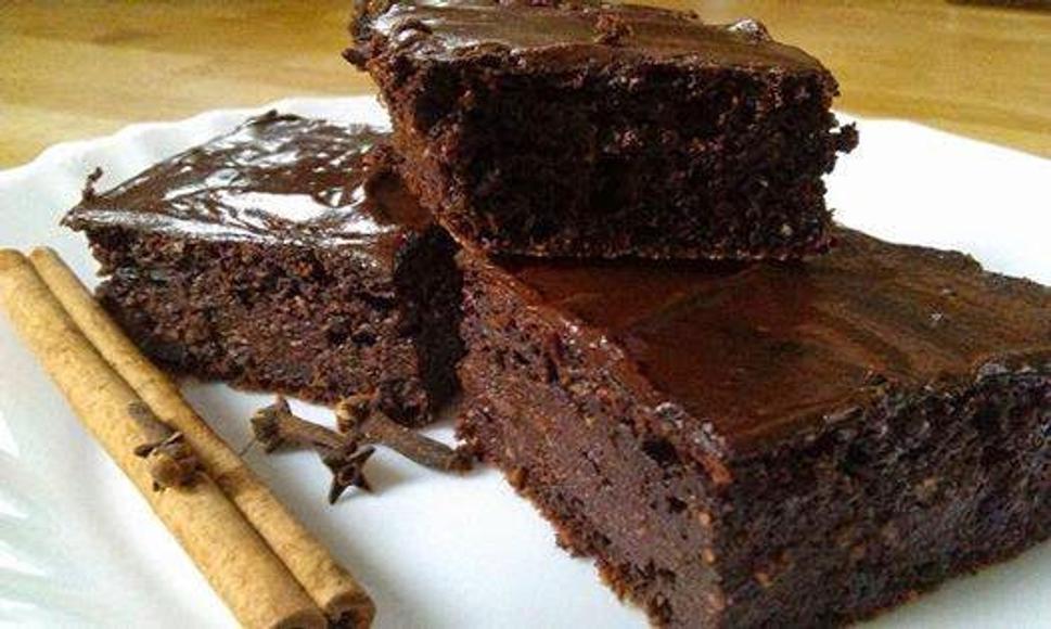 perníkový brownies
