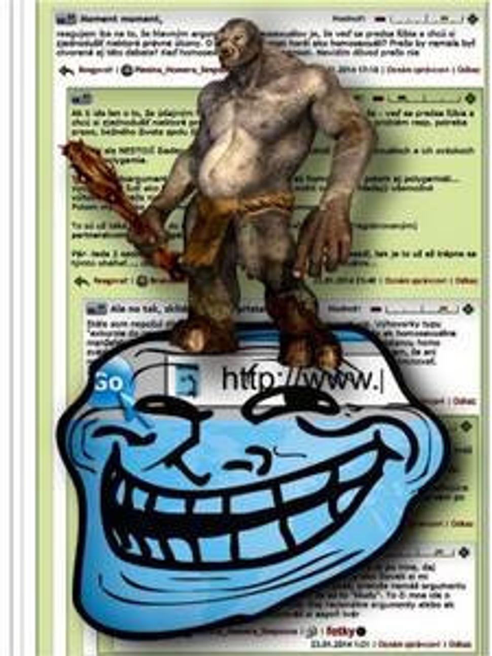 Troll Internetový