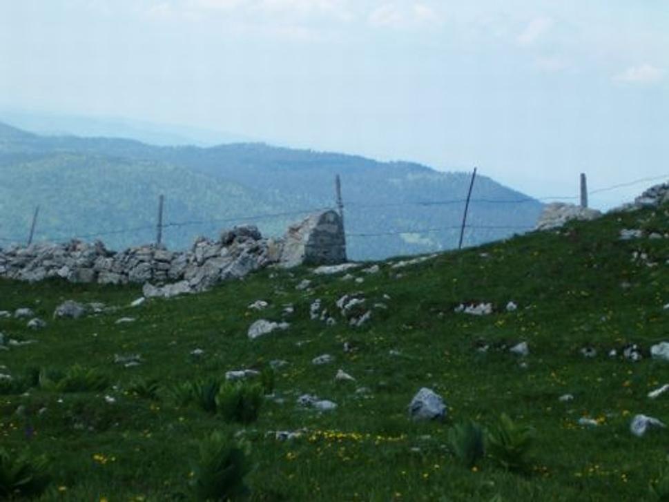 Železná opona medzi Švajčiarskom a Francúzskom