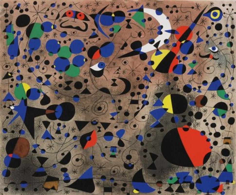 • Joan Miró i Ferrà: Súhvezdia, 1959. •