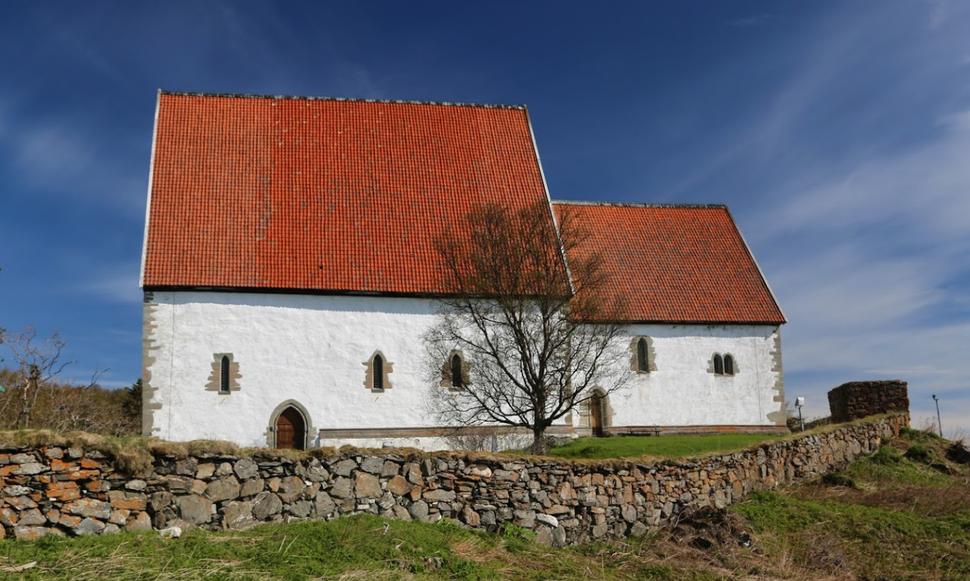 Kostolík v Trondenes (Zdroj: Google maps)