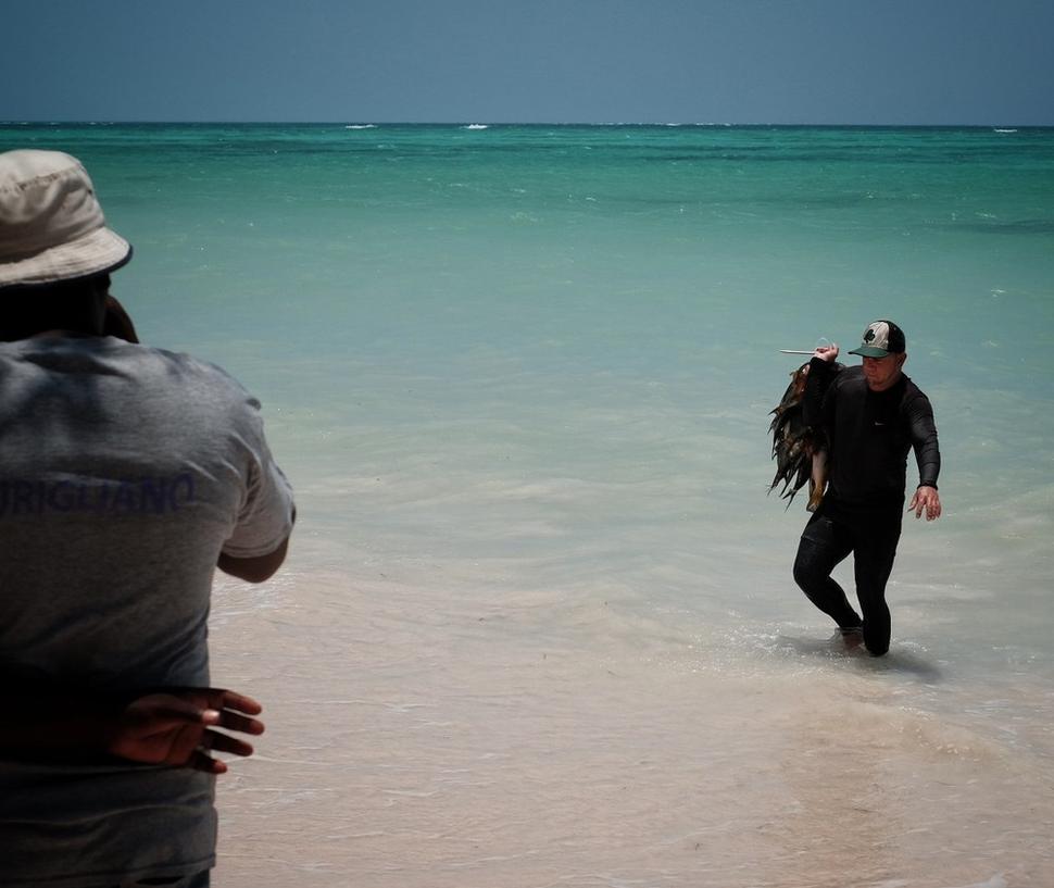 Cayo Jutías a miestni rybári.