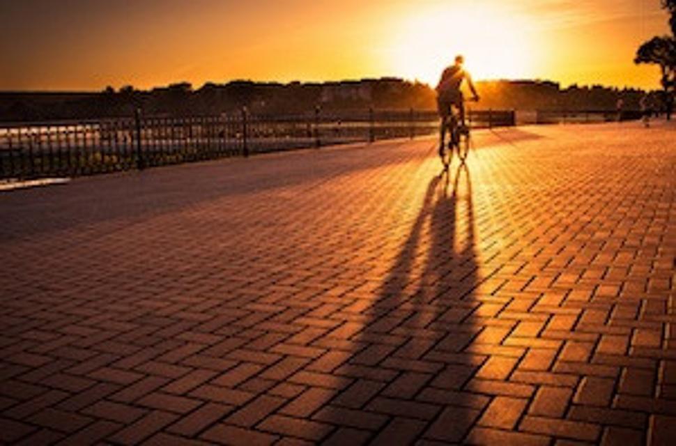 random cyclist