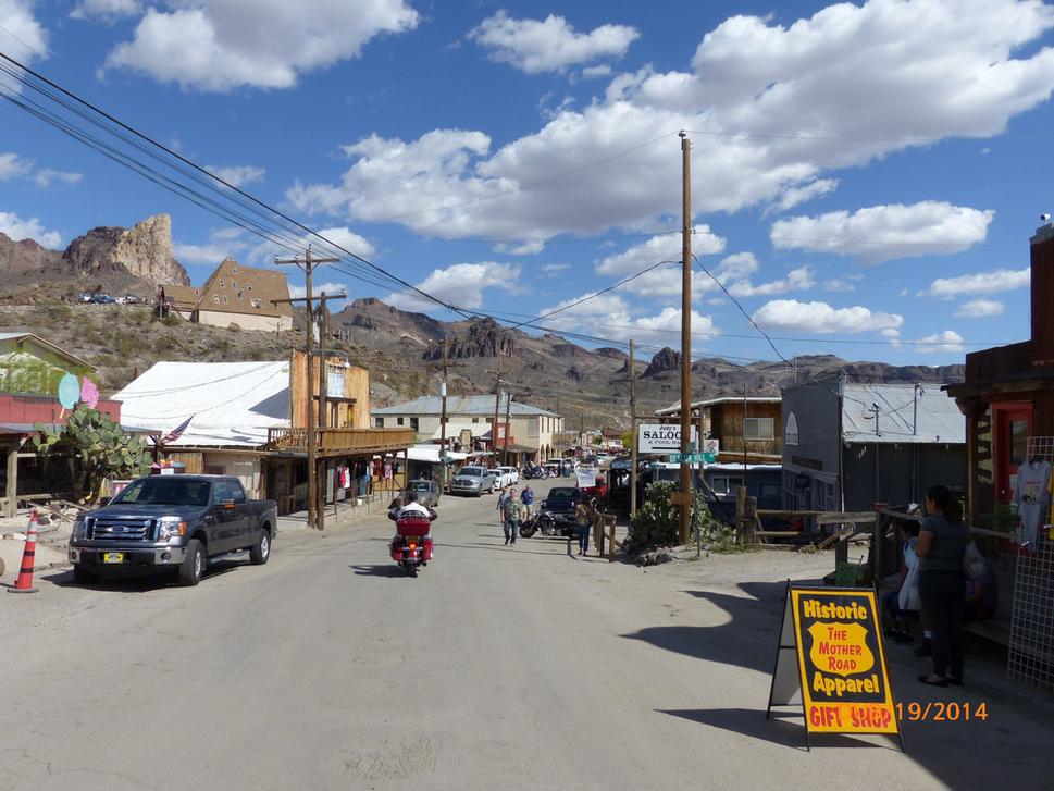 Oatman, hlavná ulica