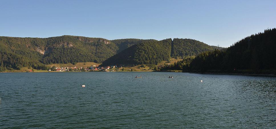 pohľad z priehrady