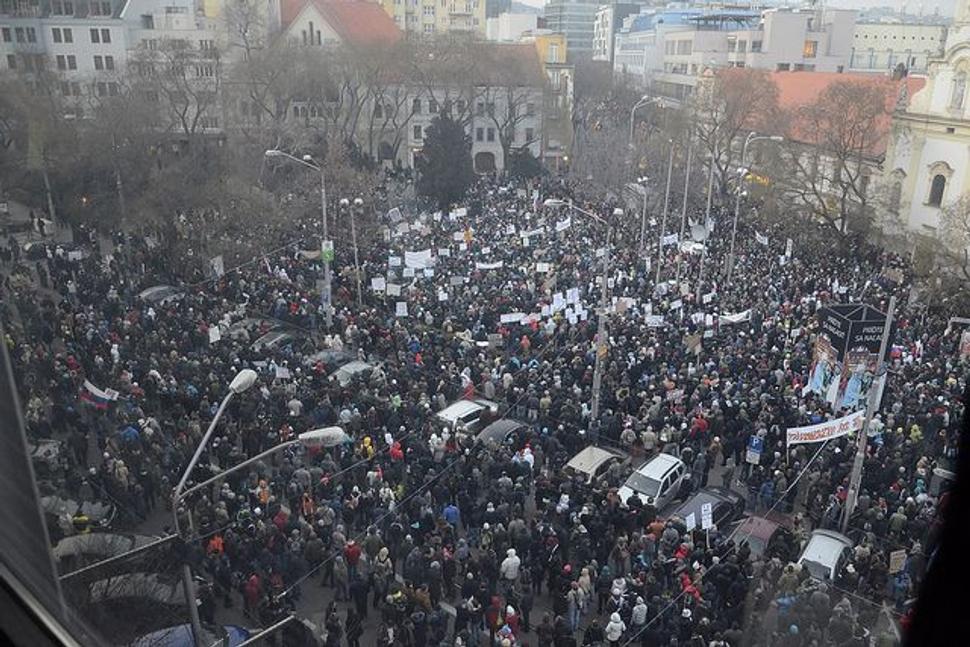 Protesty proti Gorile