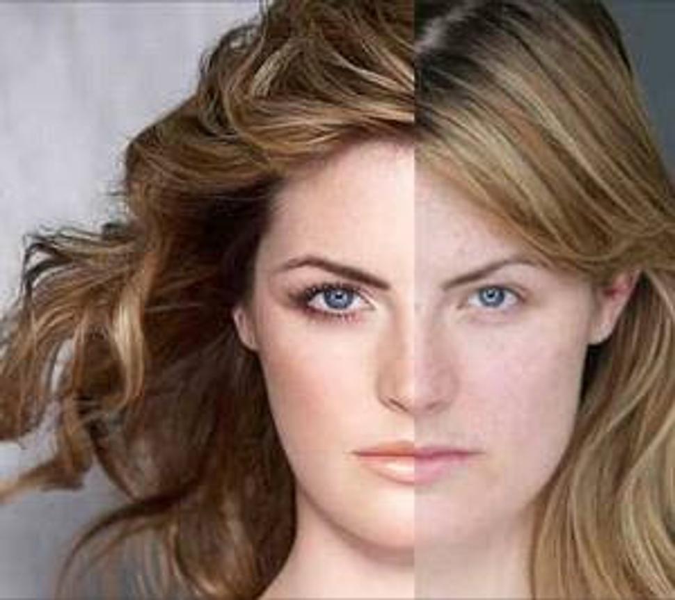 Unnatural beauty versus natural beauty