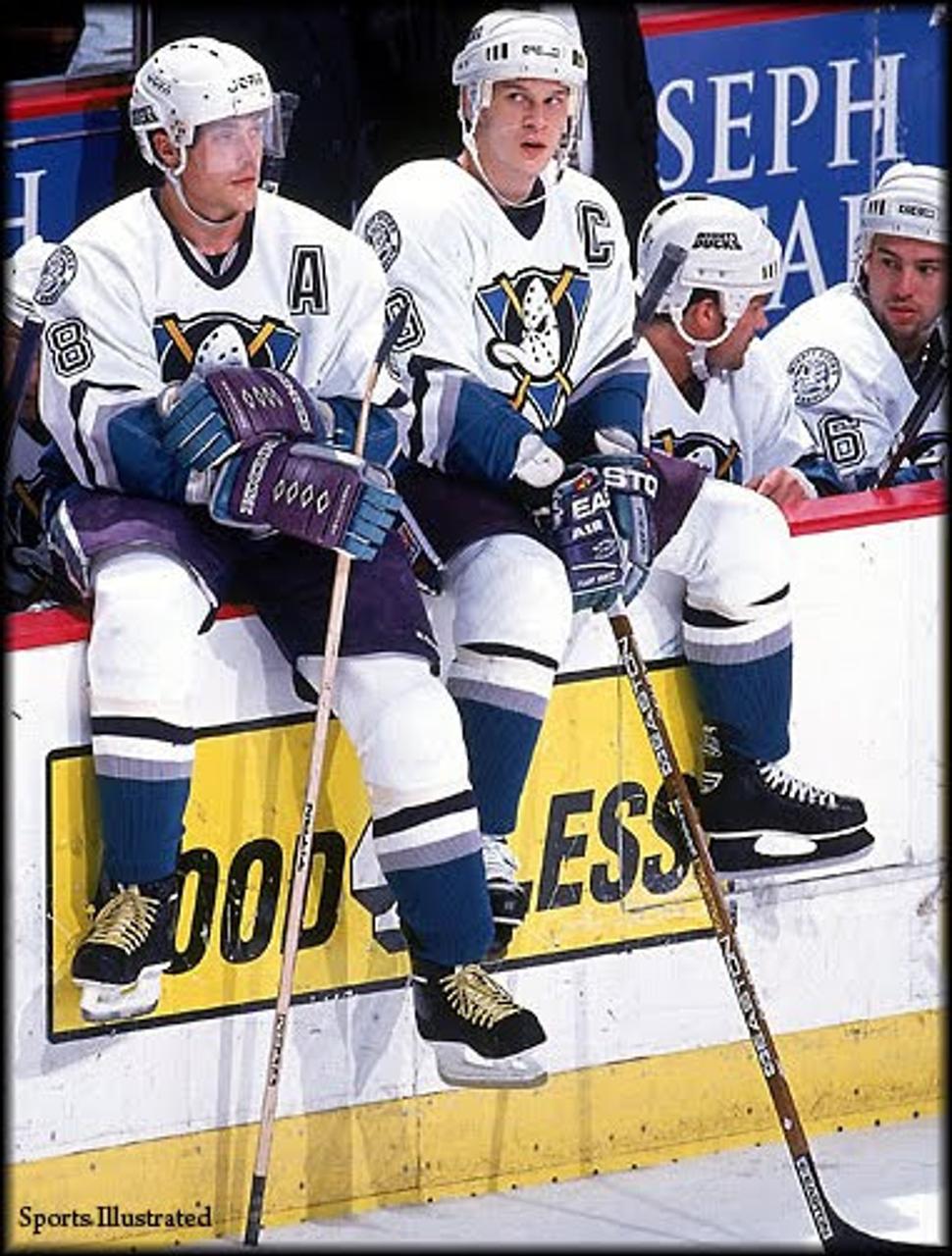 Teemu Selänne a Paul Kariya, dve ikony Anaheimu.